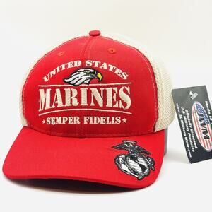 U.S. MARINES EAGLE AND MARINE USA MADE New With Tags Semper Fidelis